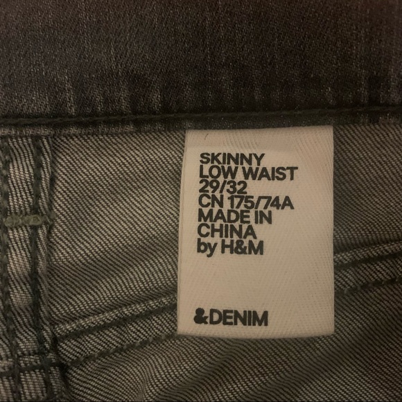 H&M Skinny Jeans 29x32 - Picture 3 of 4
